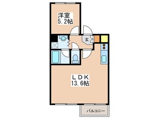 ｾﾚｽﾃ宮の森の物件間取画像